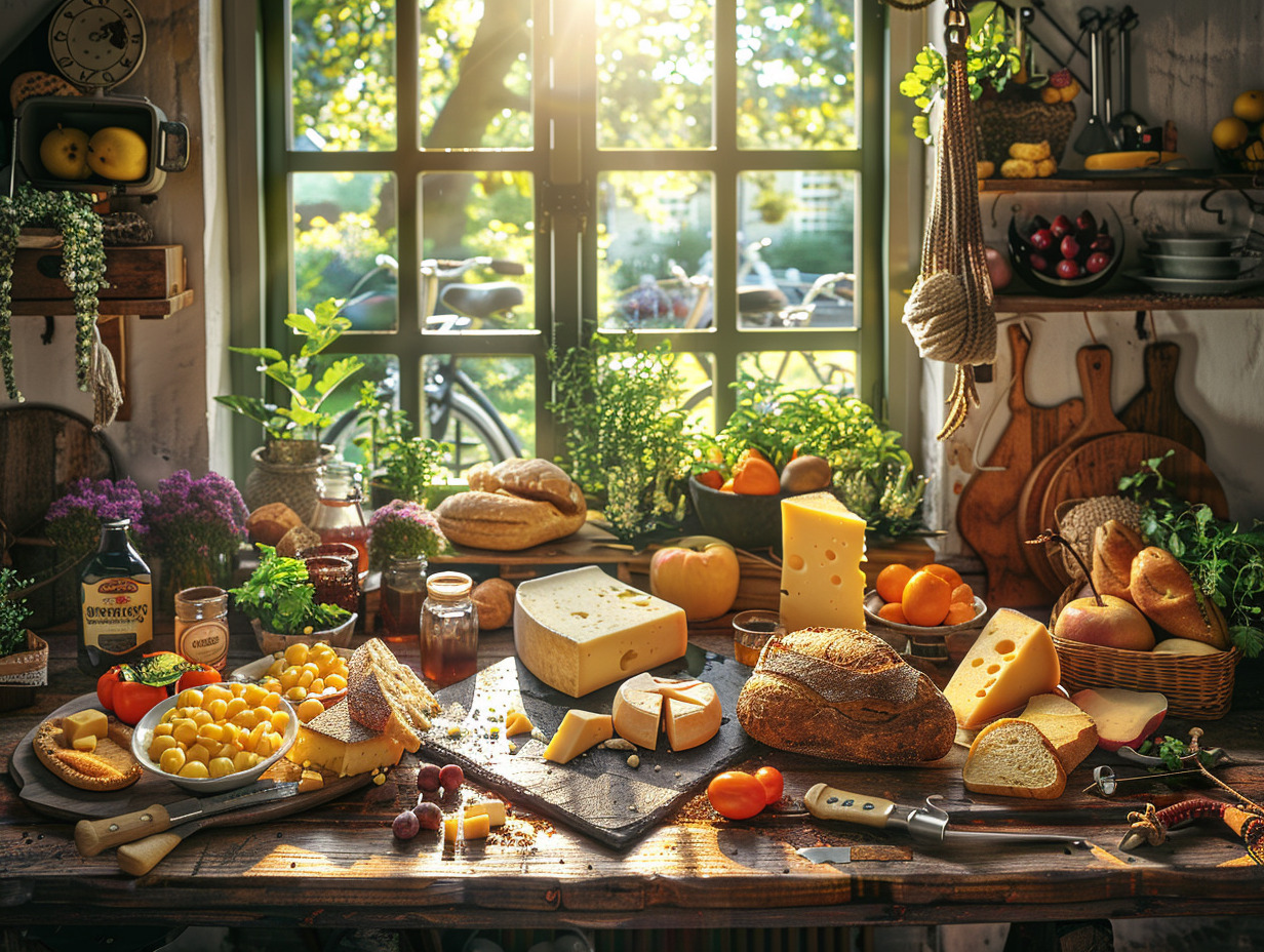 marché fromages