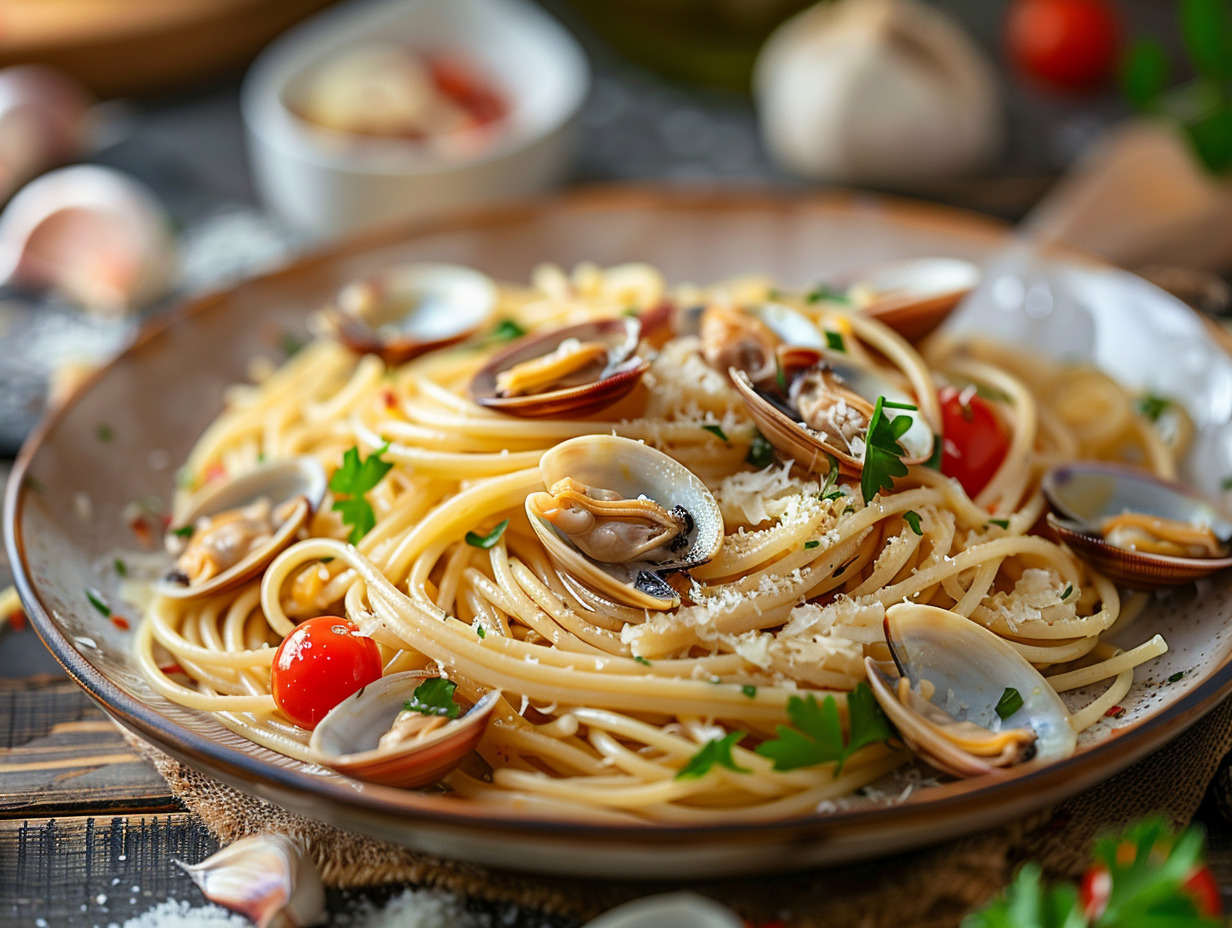 spaghetti fruits de mer