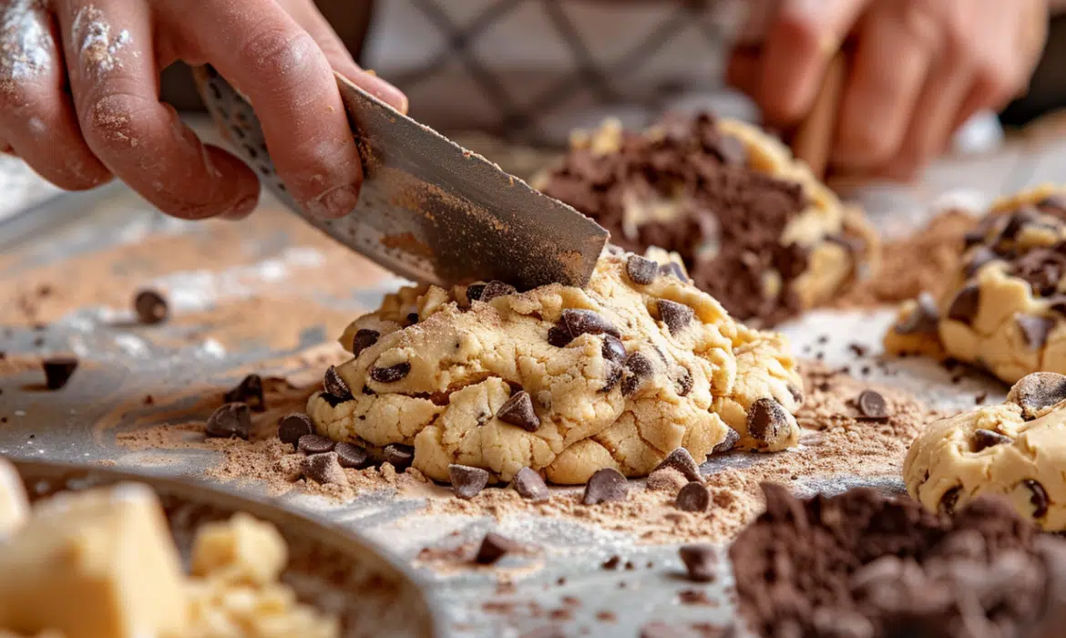 Saveurs authentiques : pâte à cookie dough maison