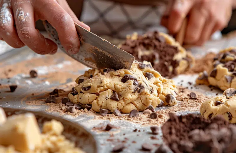 Saveurs authentiques : pâte à cookie dough maison