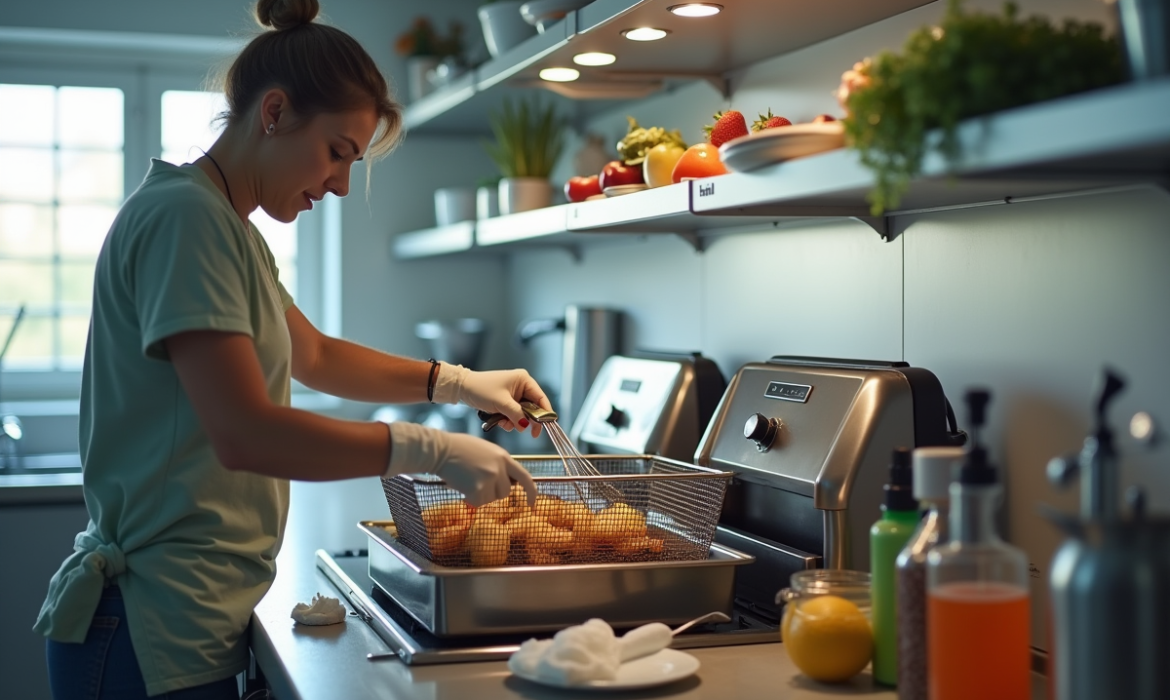 Comment nettoyer la friteuse et prolonger sa longévité