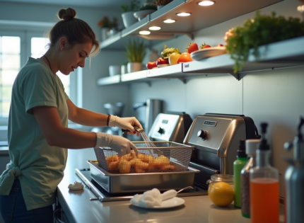 Comment nettoyer la friteuse et prolonger sa longévité