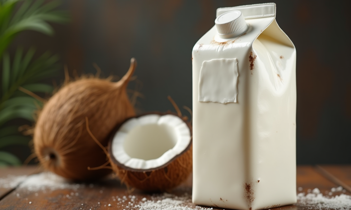 Lait de coco périmé : Peut-on encore l’utiliser ou faut-il le jeter ?