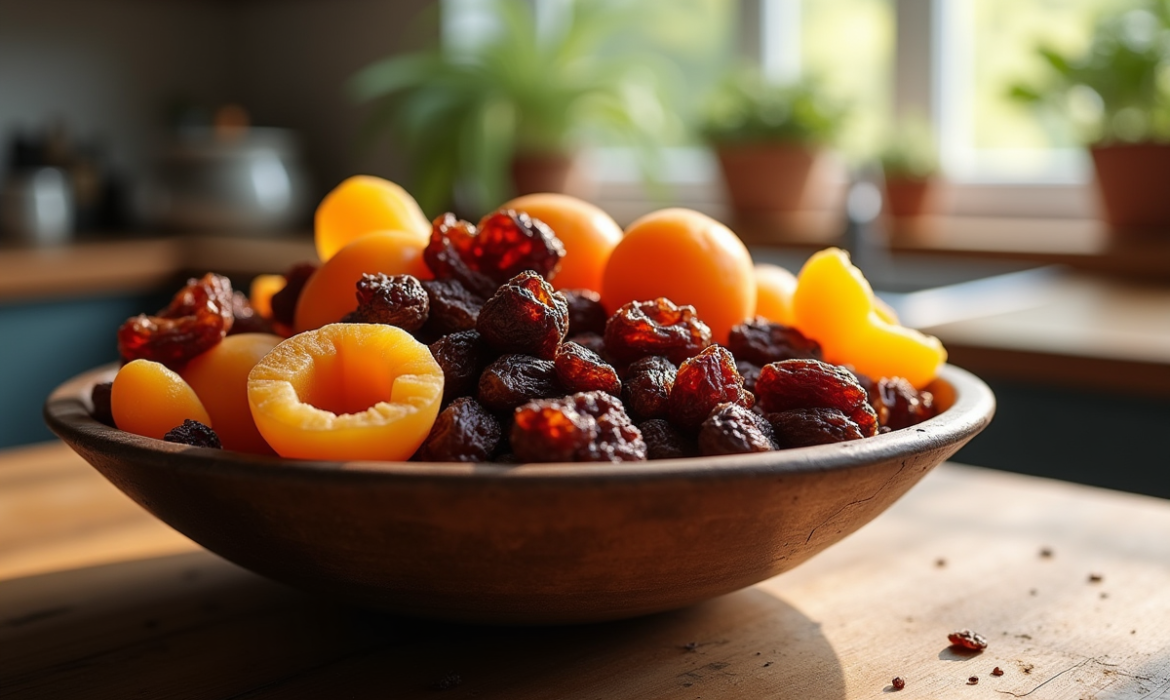 Les bienfaits des fruits séchés dans vos recettes quotidiennes