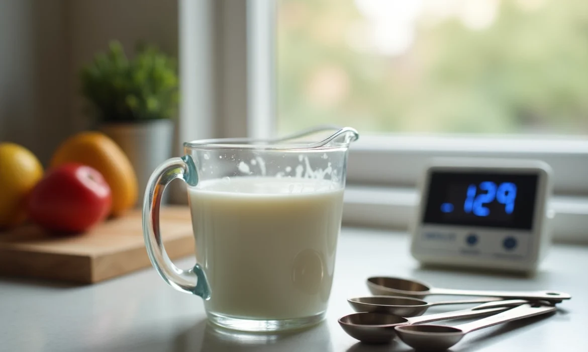 Évitez les erreurs en cuisine : la conversion de cl en grammes de lait décryptée