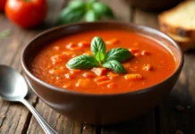 Astuces pour une recette de soupe à la tomate savoureuse et réconfortante