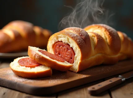 Les mystères de la brioche lyonnaise au saucisson : une immersion gourmande